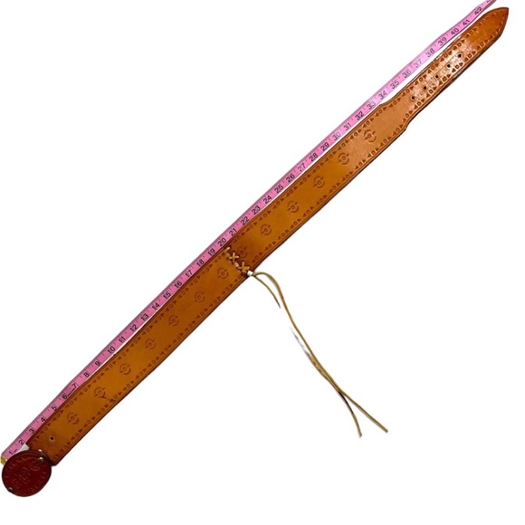 One-Of-A-Kind Dyna Buckle Solid Brass Handmade Belt - Picture 9 of 11